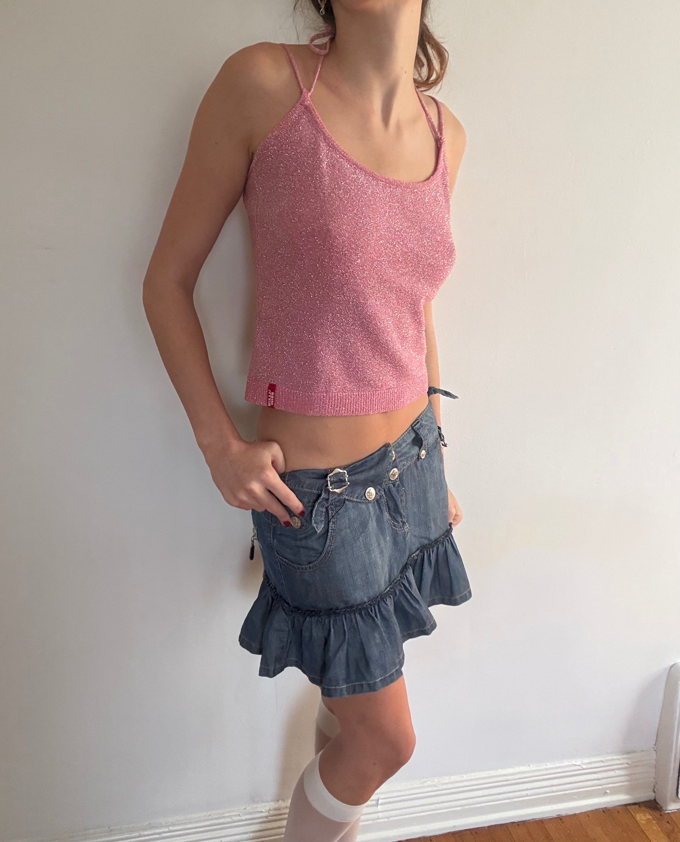DLF Demin Mini Skirt