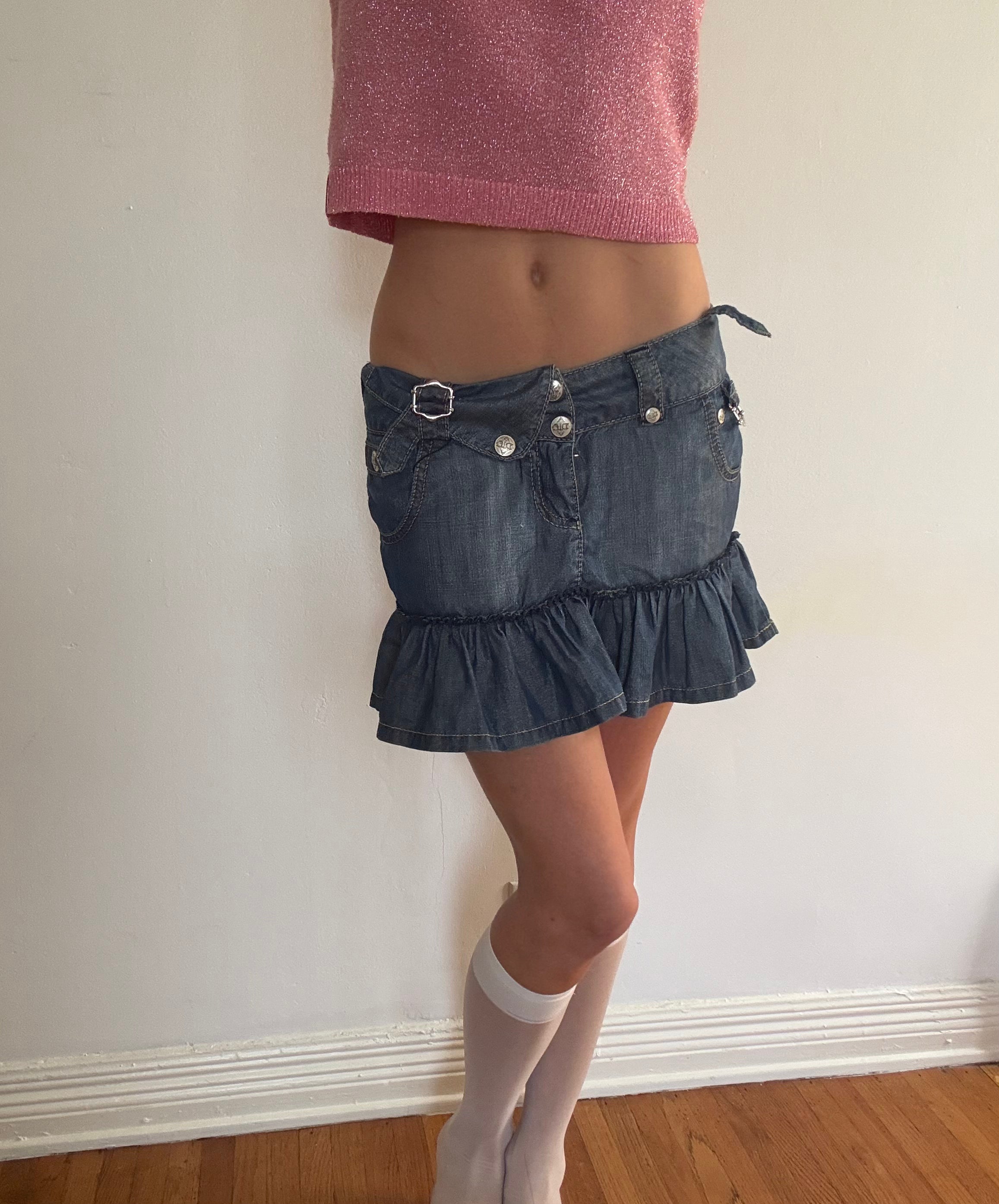 DLF Demin Mini Skirt