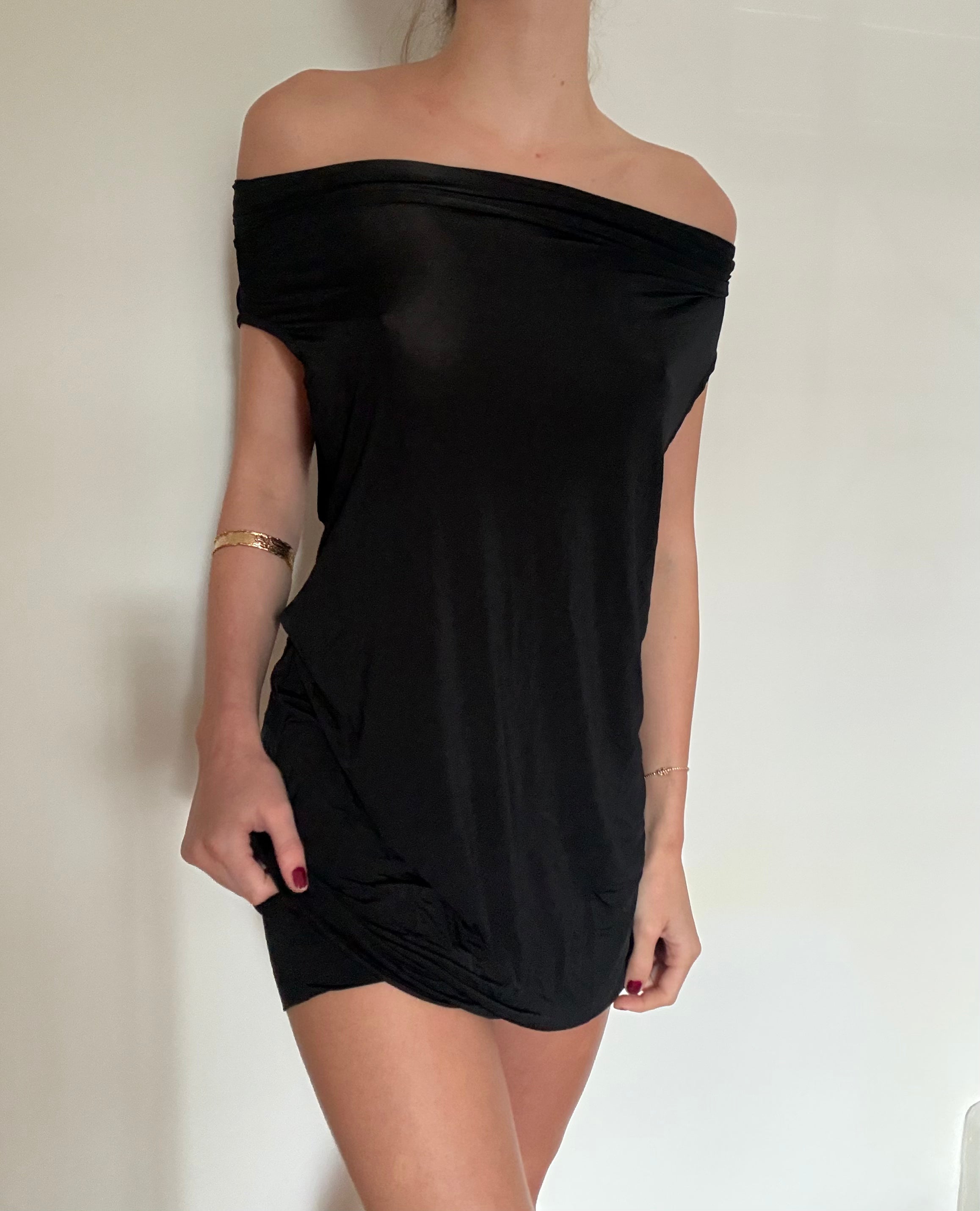 Miss Sixty Archival Waterfall Dress