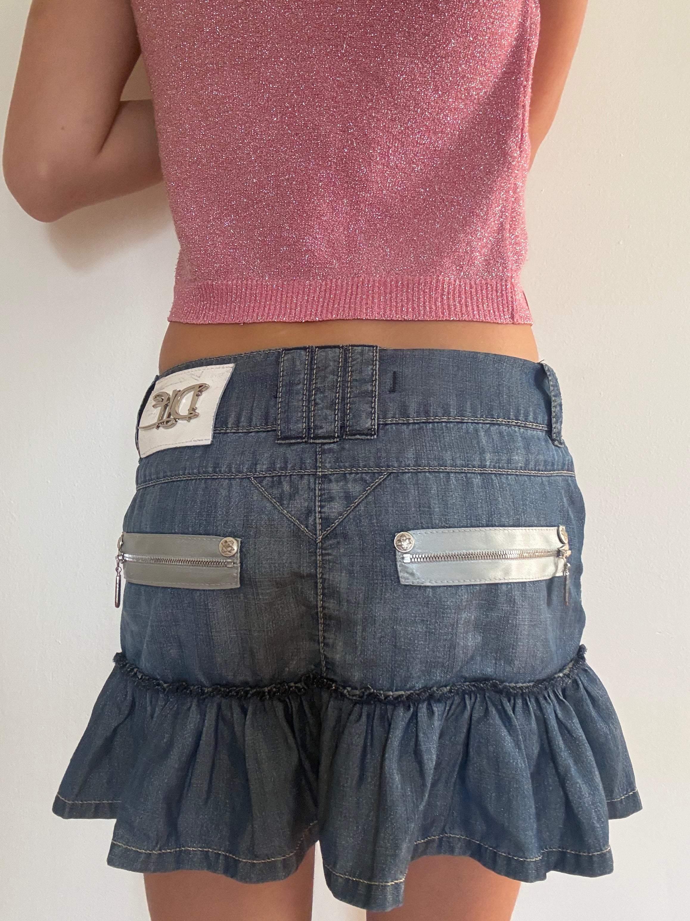 DLF Demin Mini Skirt