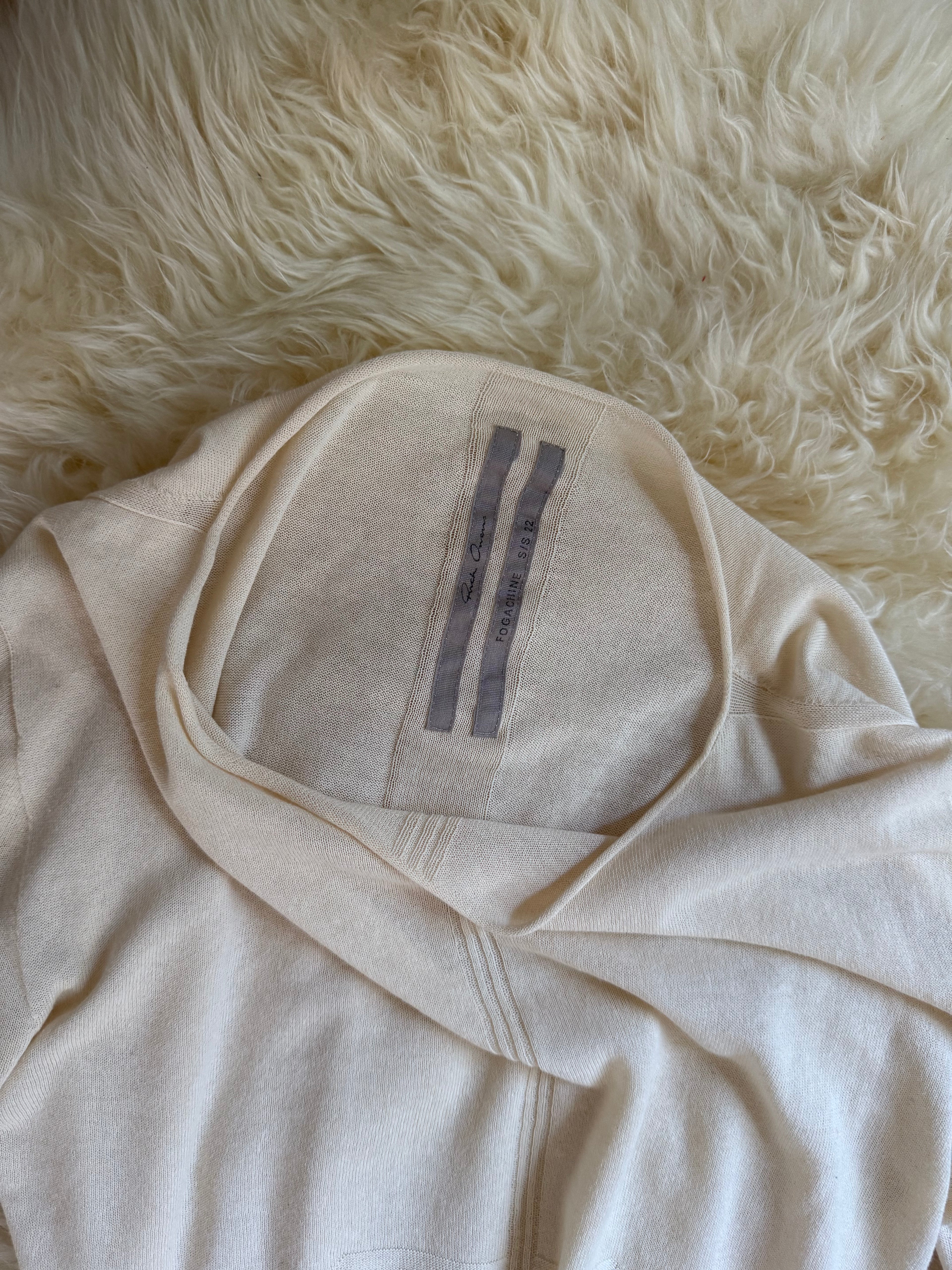 Rick Owens Fogachine S/S 22 Knit Sweater Dress