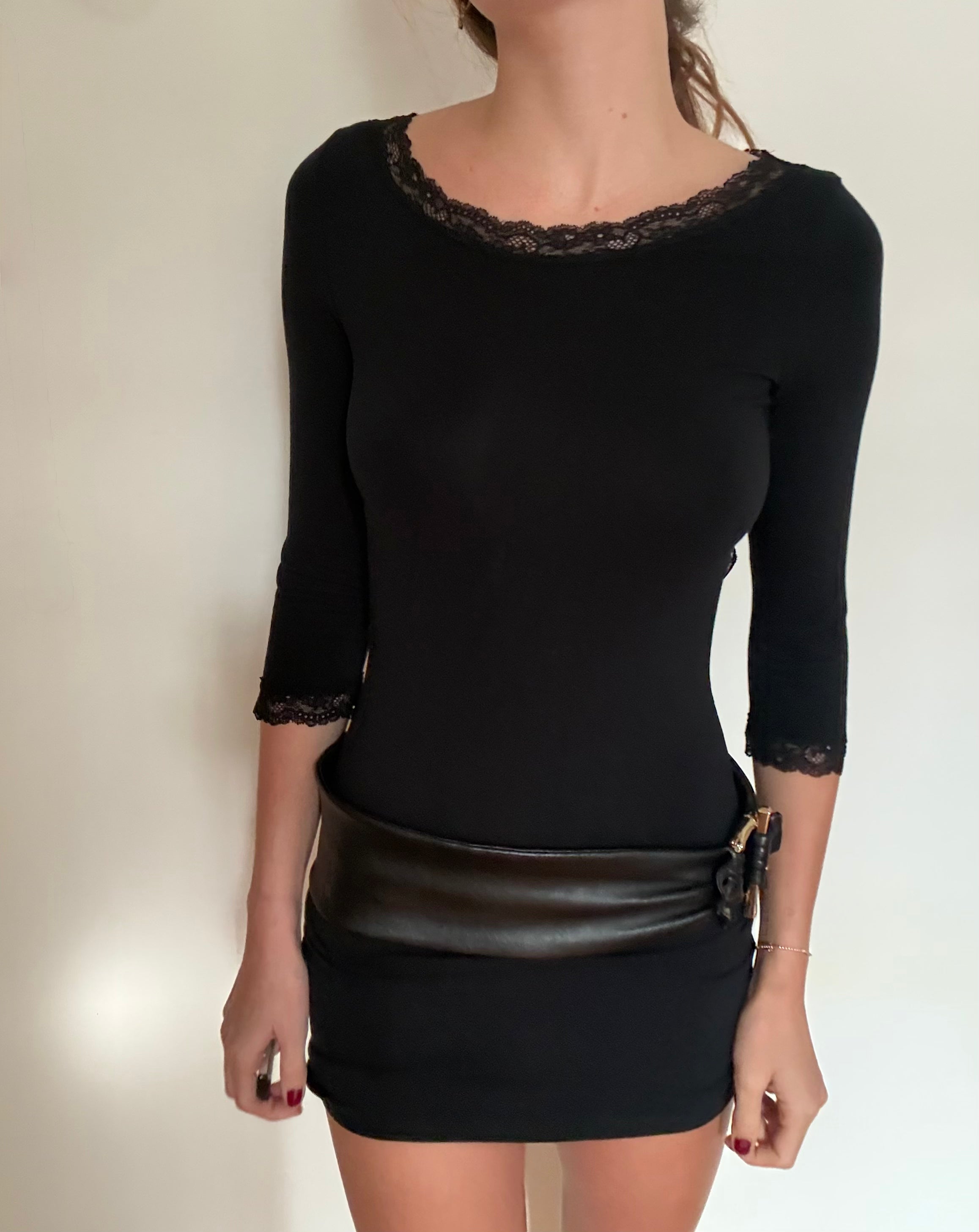 Intimissimi Mini Black Dress