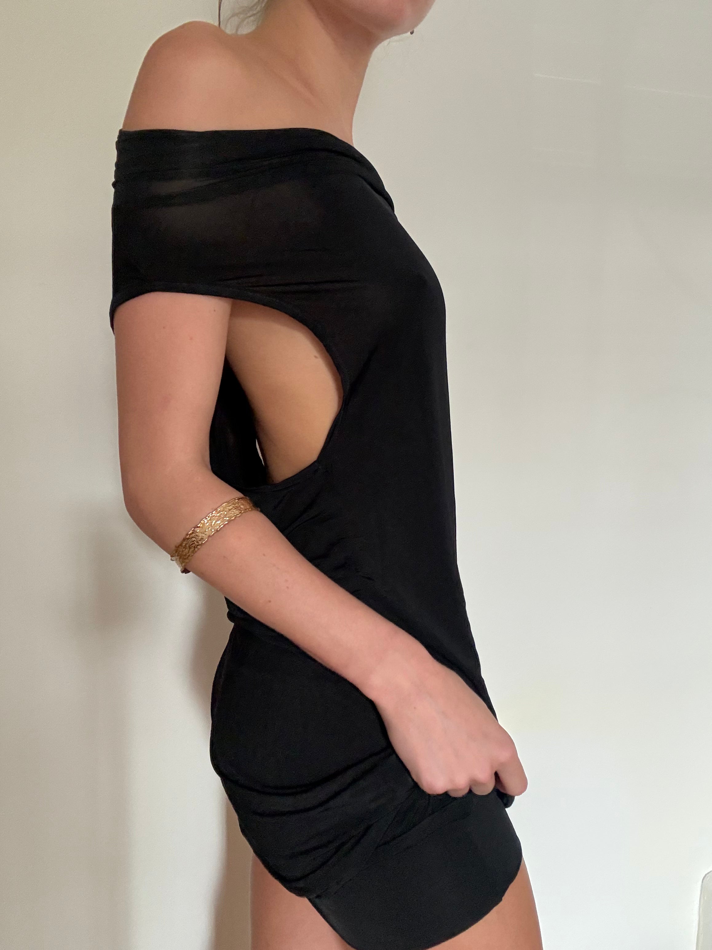 Miss Sixty Archival Waterfall Dress