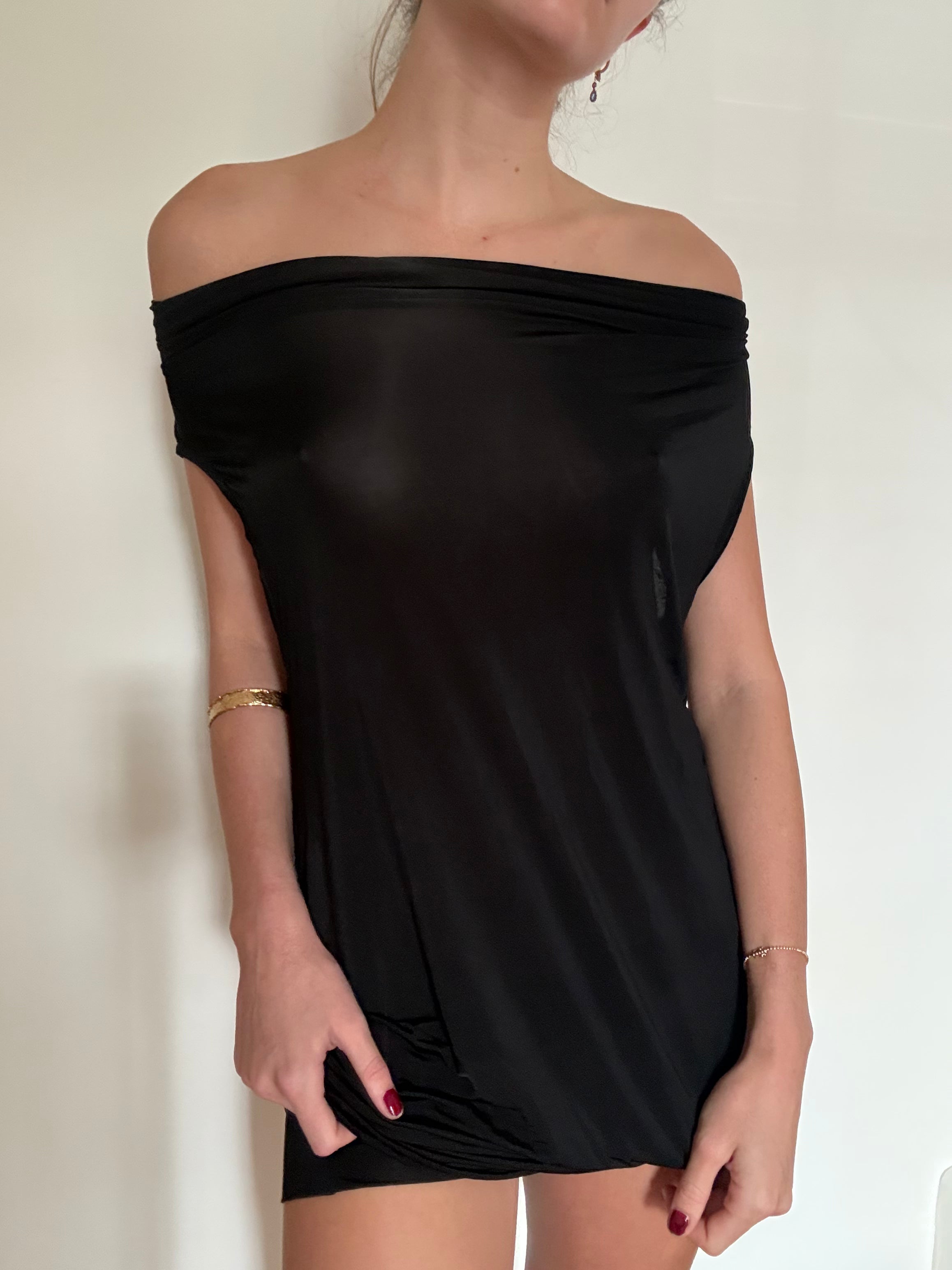 Miss Sixty Archival Waterfall Dress